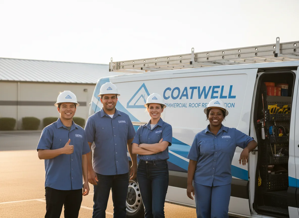 Commercial roof coating company in Rutledge, GA